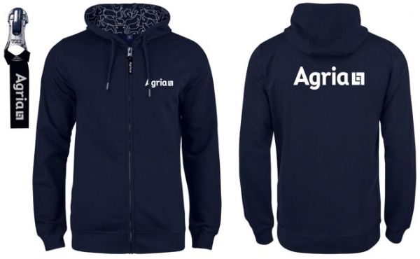 Hoodie mit durchgehendem Reiverschluss  in der Gruppe Bekleidung bei Agria Tierversicherung (2322r)