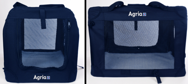 Faltbare Hundebox mit weichem Pilefleece-Kissen in der Gruppe Produkte / Hund bei Agria Tierversicherung (2488r)