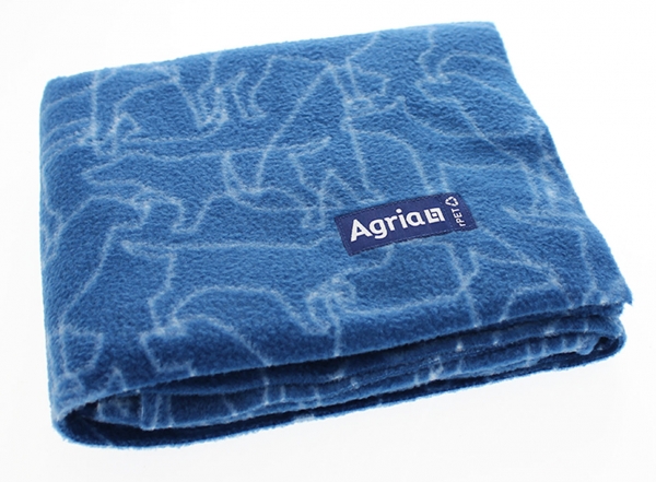 Fleecedecke mit Agria-Hundemuster in der Gruppe Hund bei Agria Tierversicherung (AGR2213)