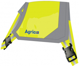 Gelbe Warnweste fr Hunde mit reflektierenden Einstzen