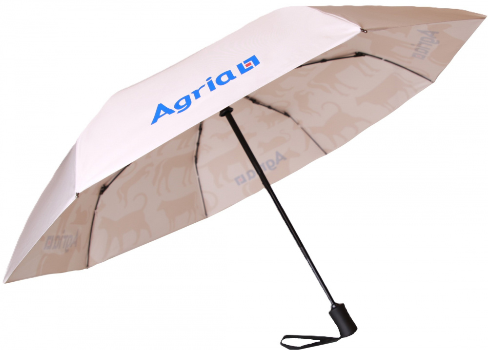 Sturmsicherer und faltbarer Regenschirm